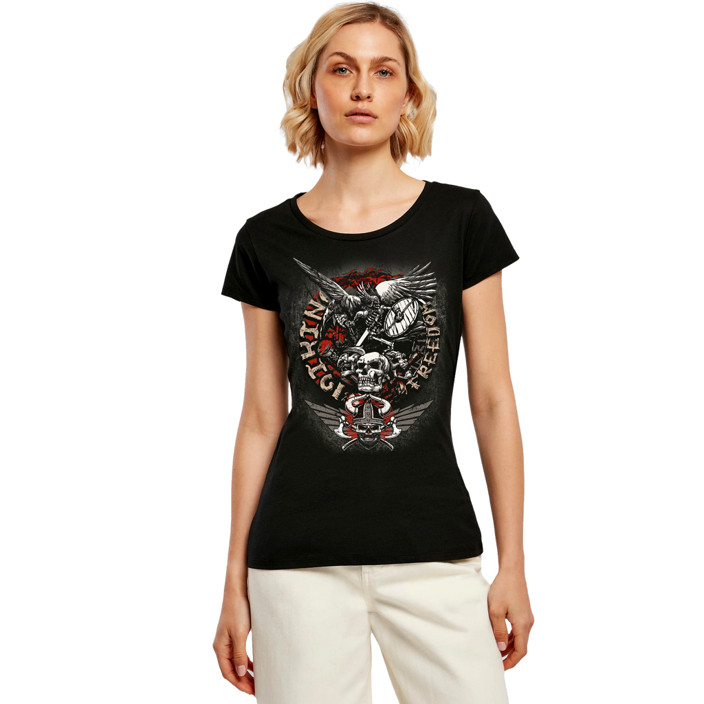 Damen T-Shirt ( Steadfast SF3D Viking Freedom )
