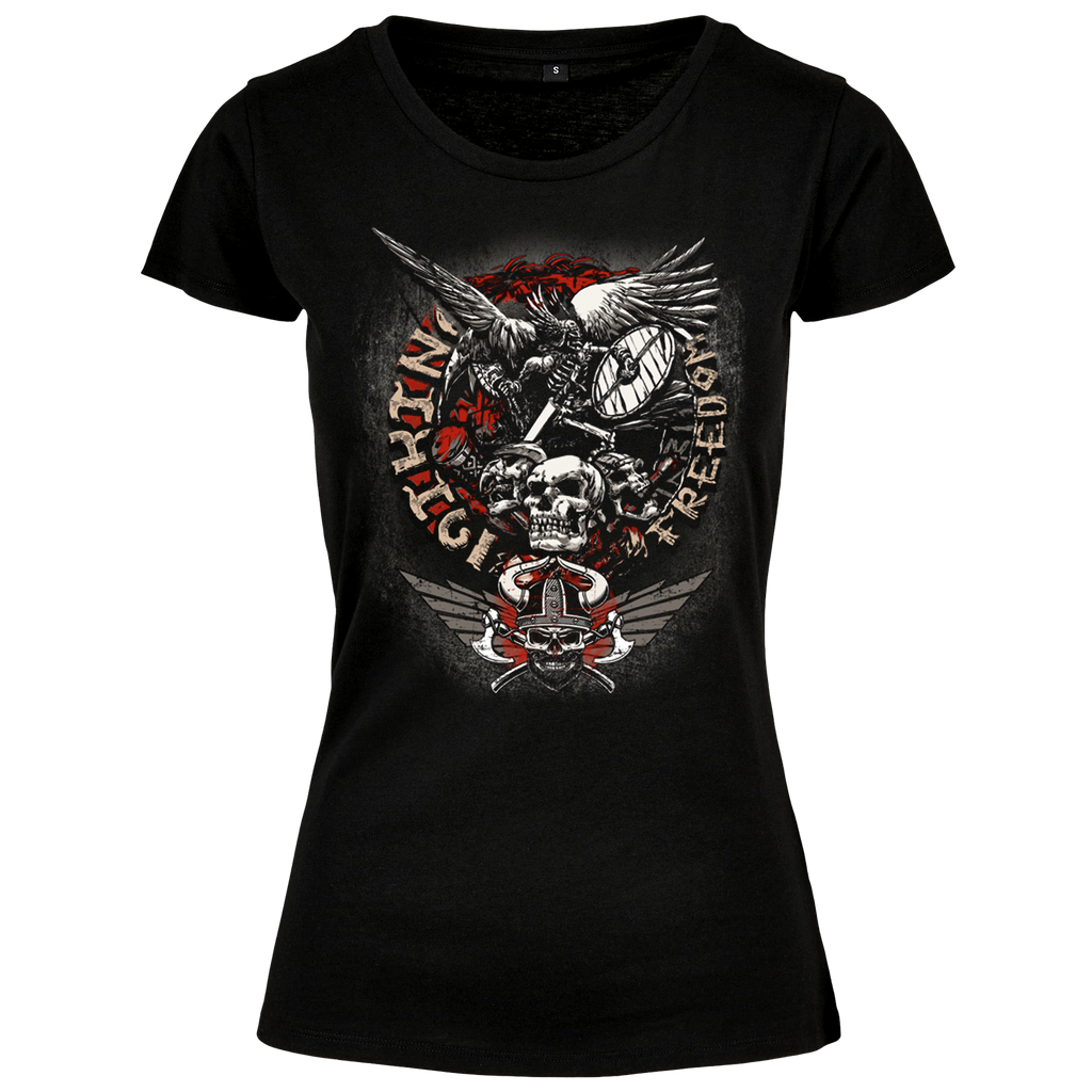 Damen T-Shirt ( Steadfast SF3D Viking Freedom )