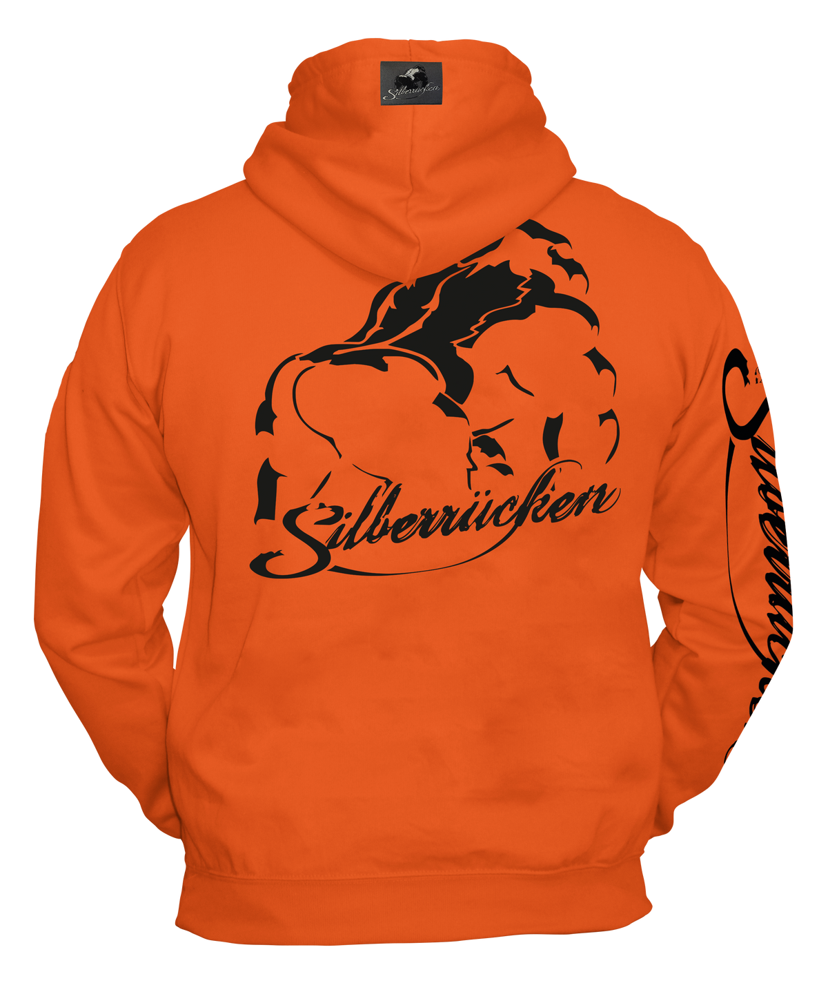 Silberrücken Neon-Hoodie SR101N „Grundmotiv“