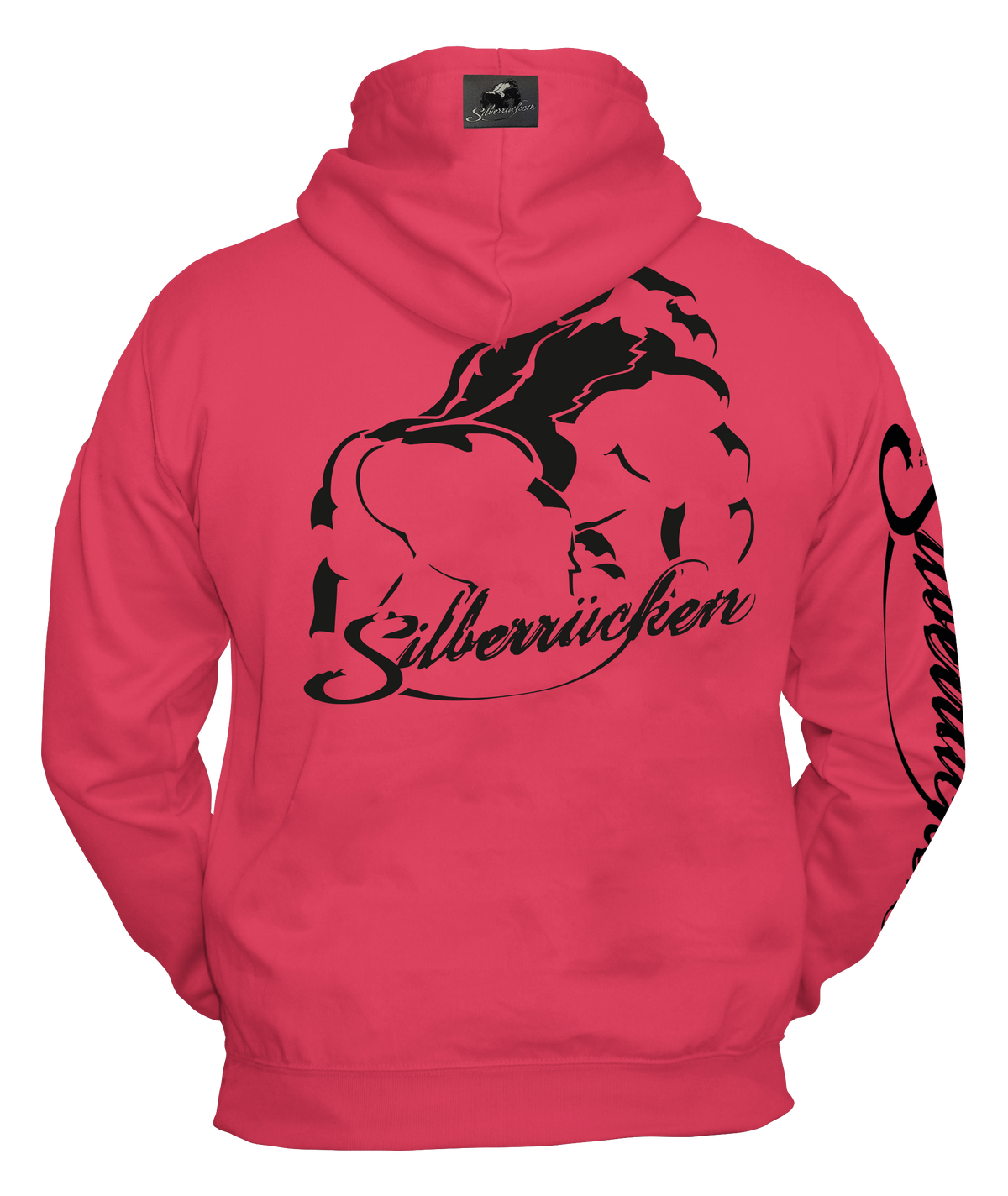 Silberrücken Neon-Hoodie SR101N „Grundmotiv“