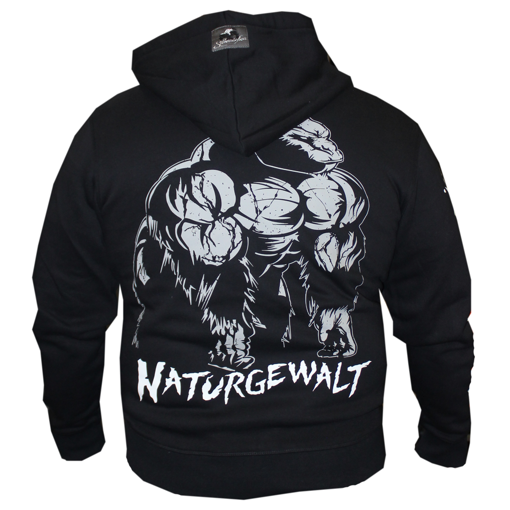 Slim Fit Kapuzenjacke ( SR140 Silberrücken Naturgewalt