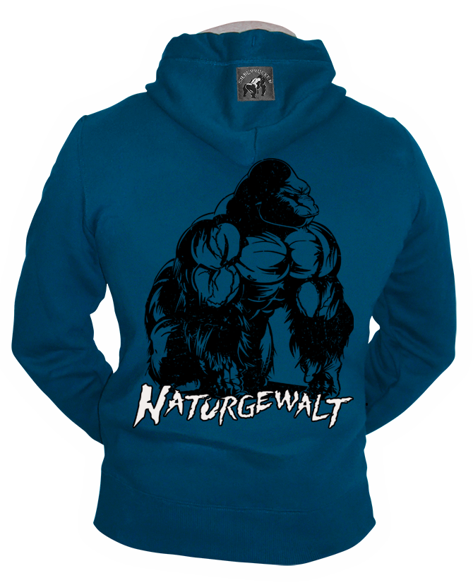 Silberrücken Kapuzenjacke SR140 „Naturgewalt“
