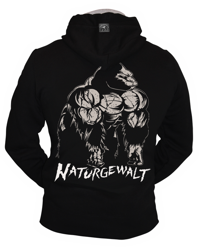 Silberrücken Kapuzenjacke SR140 „Naturgewalt“
