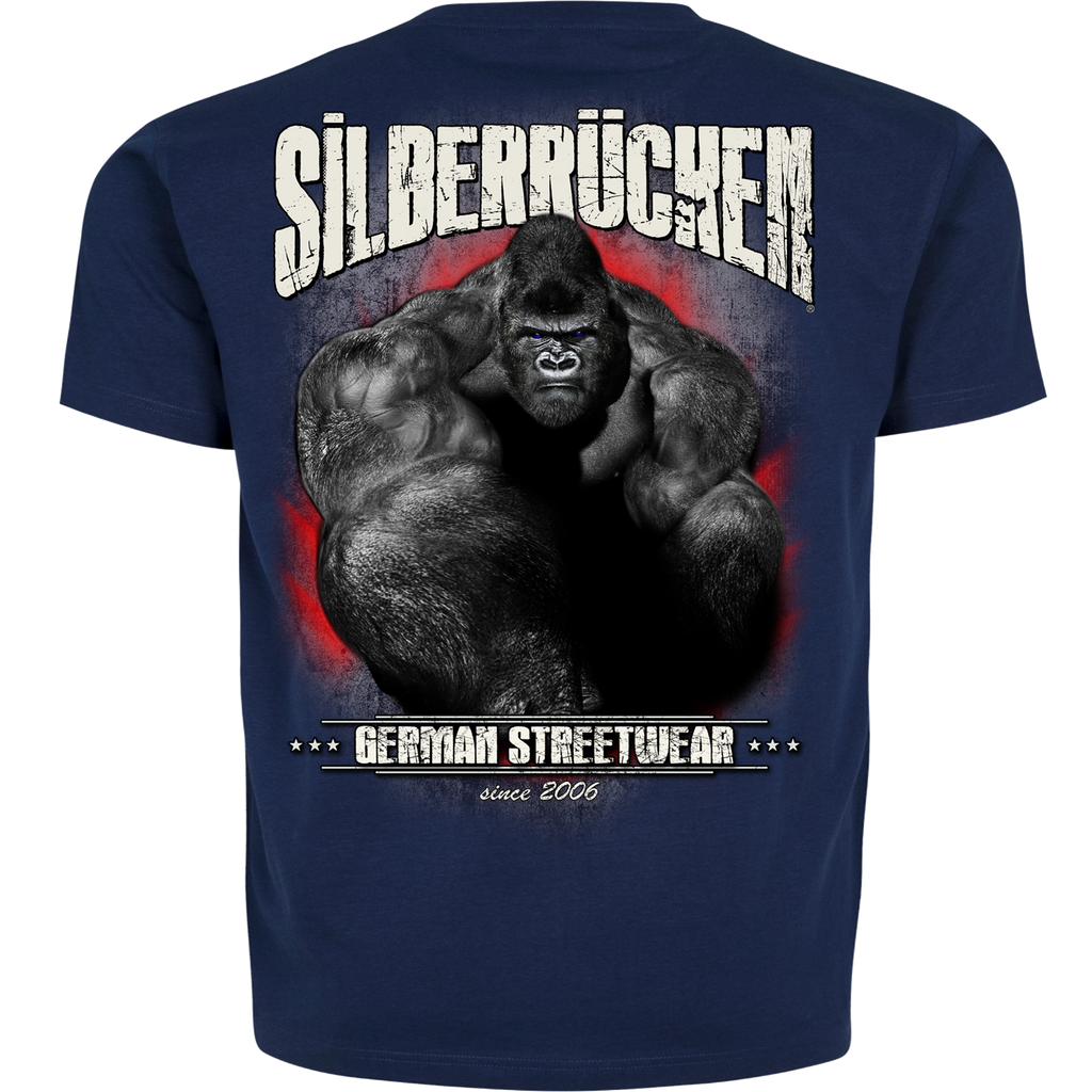 Herren T-Shirt (  Silberrücken SR159 Alpha Gorilla )
