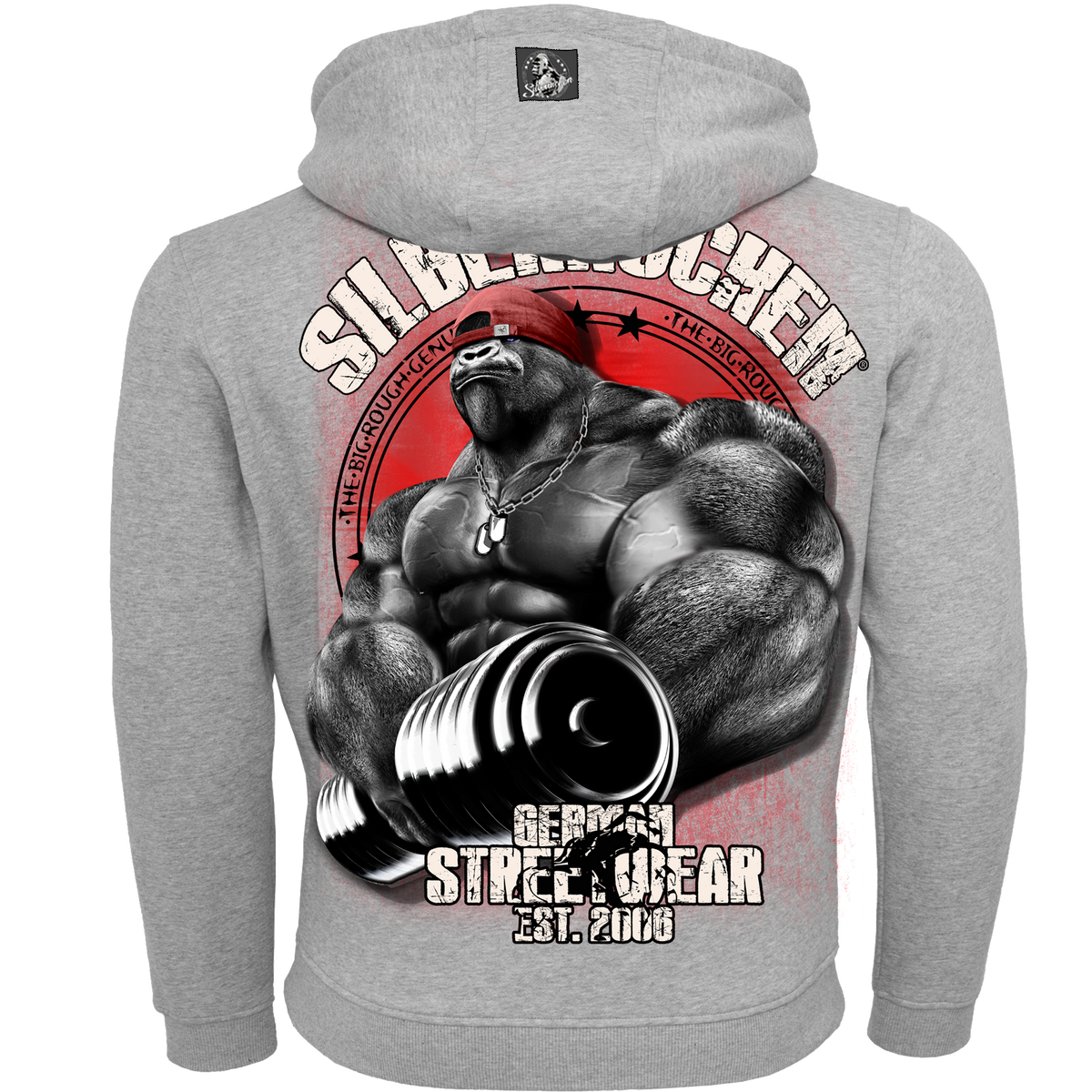 Silberrücken Herren-Hoodie SR175