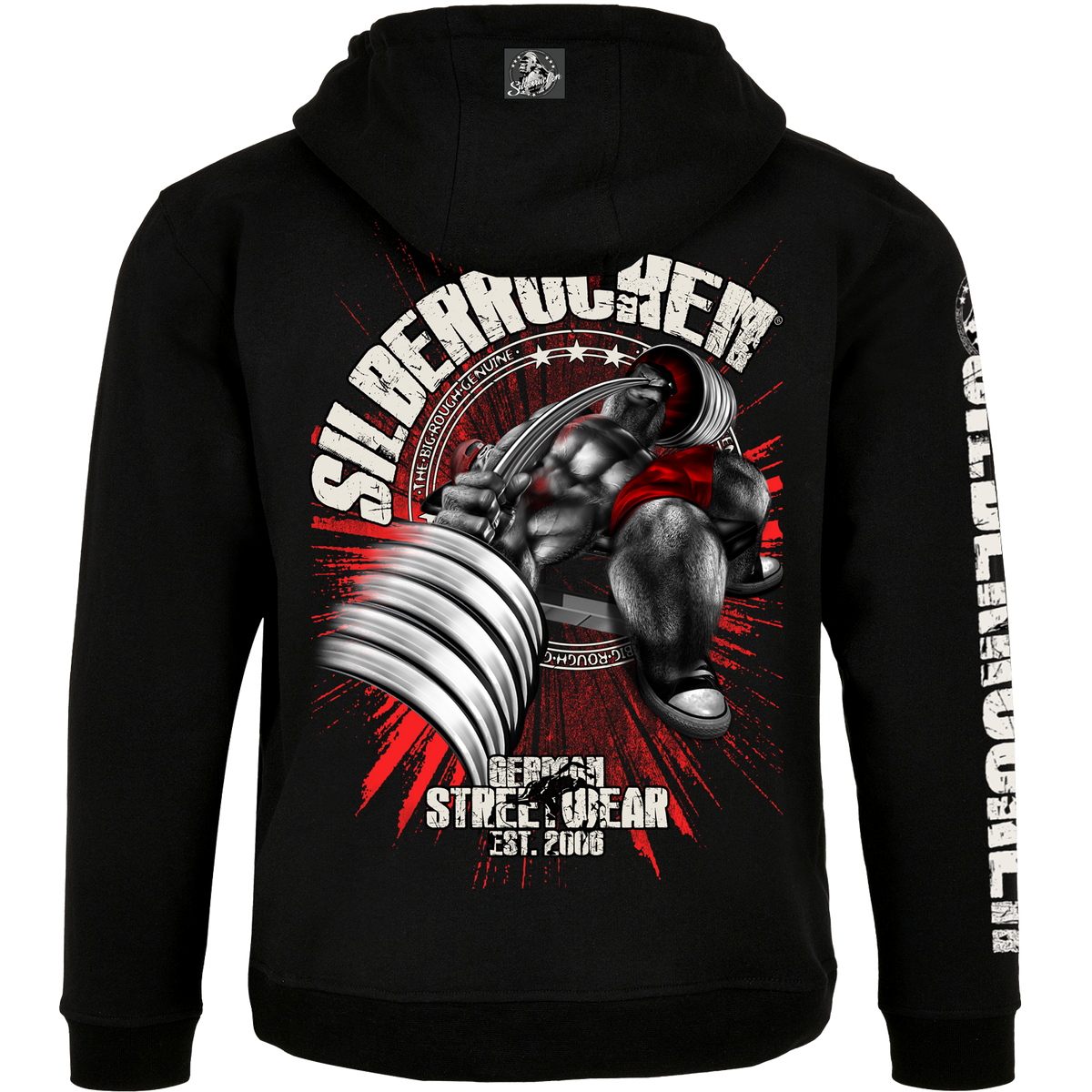Silberrücken Herren-Kapuzenjacke SR178