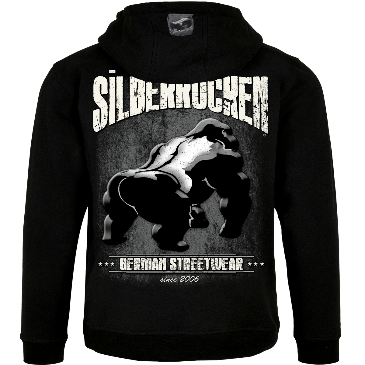Silberrücken Herren-Hoodie SR163 „Grundmotiv“