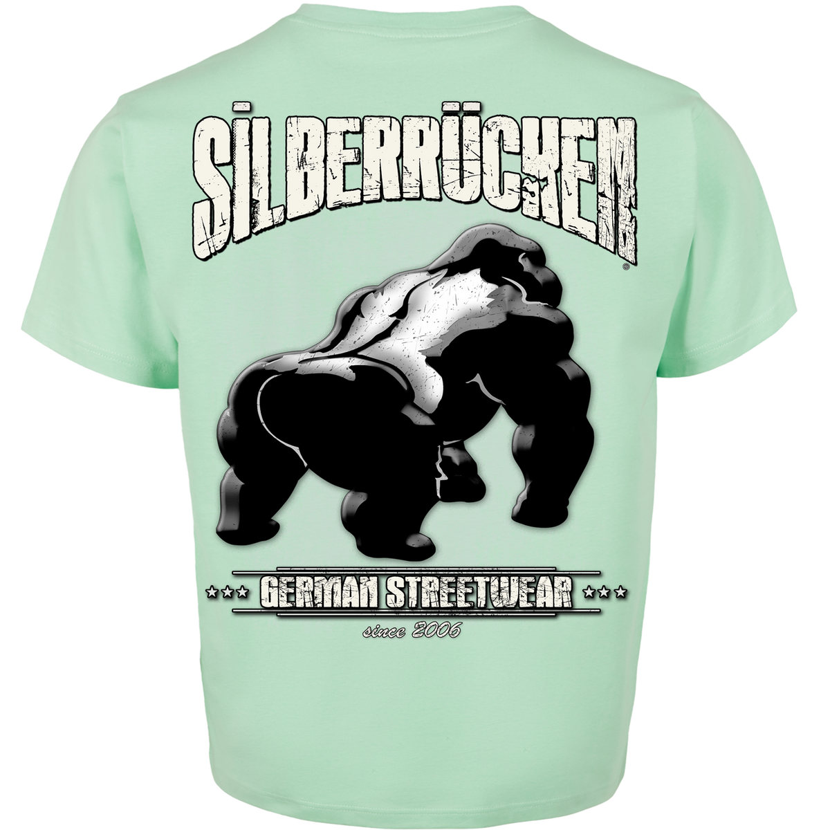 Silberrücken Herren-T-Shirt SR163 „Grundmotiv“