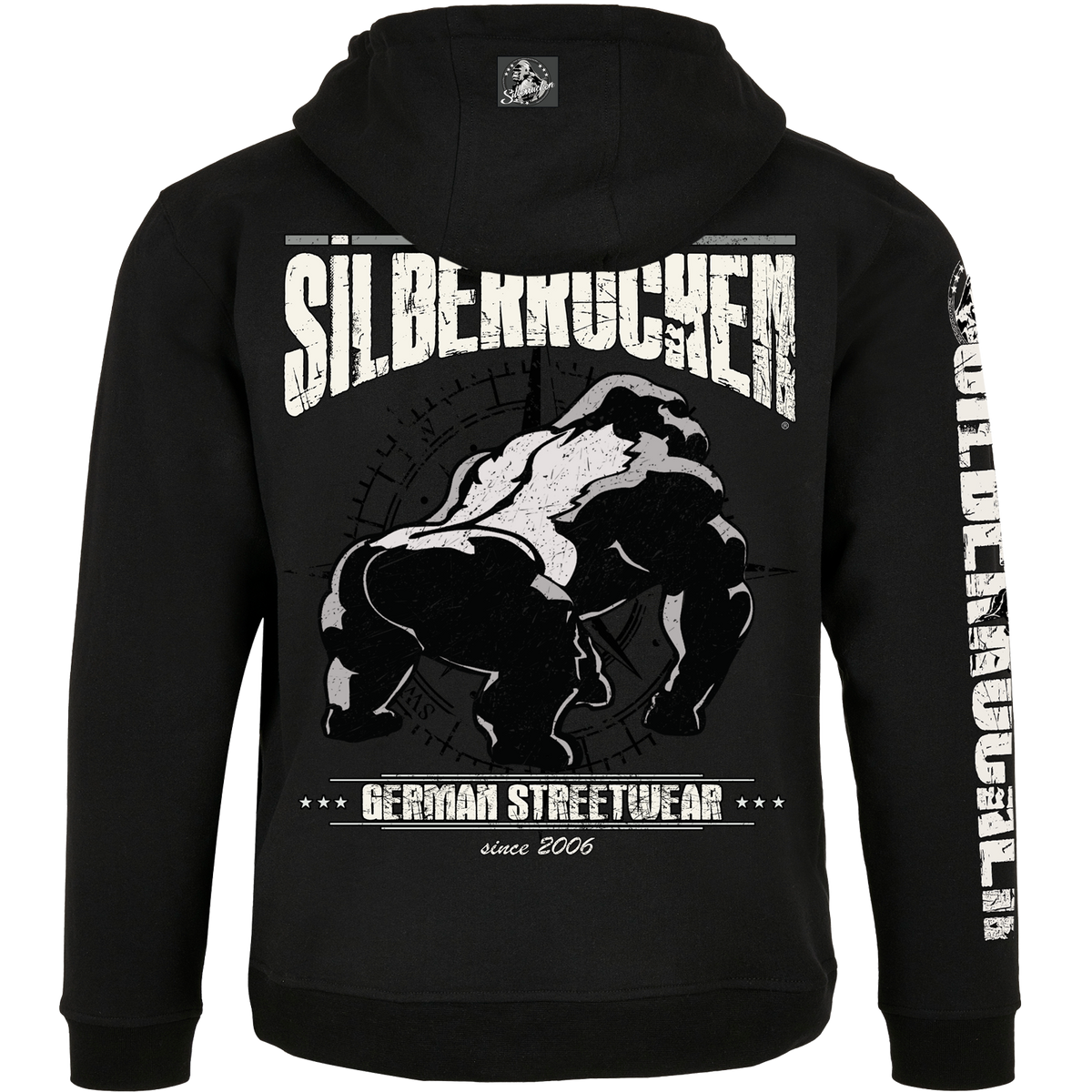 Silberrücken Hoodie SR2022W „Worldwide“