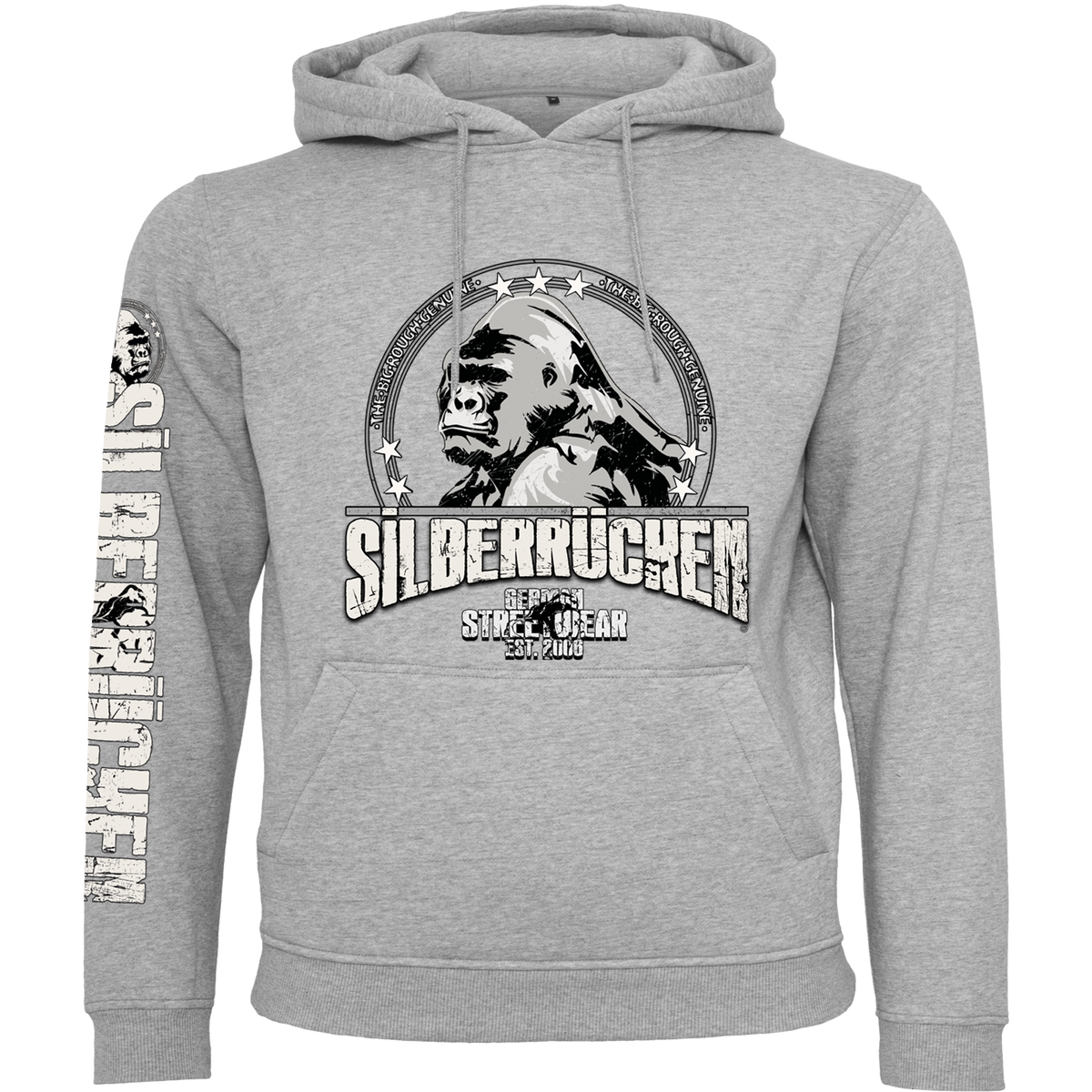 Silberrücken Hoodie SR2022W „Worldwide“