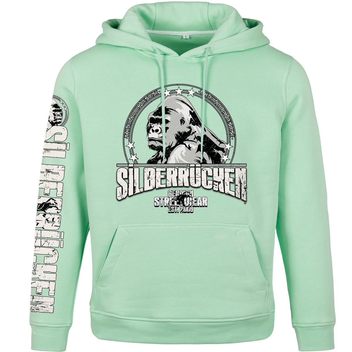 Silberrücken Hoodie SR2022W „Worldwide“