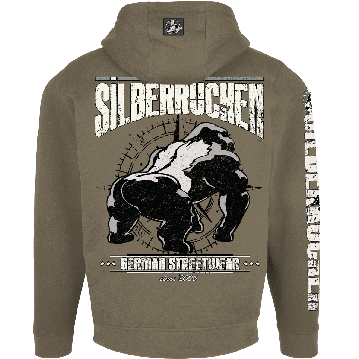 Silberrücken Hoodie SR2022W „Worldwide“