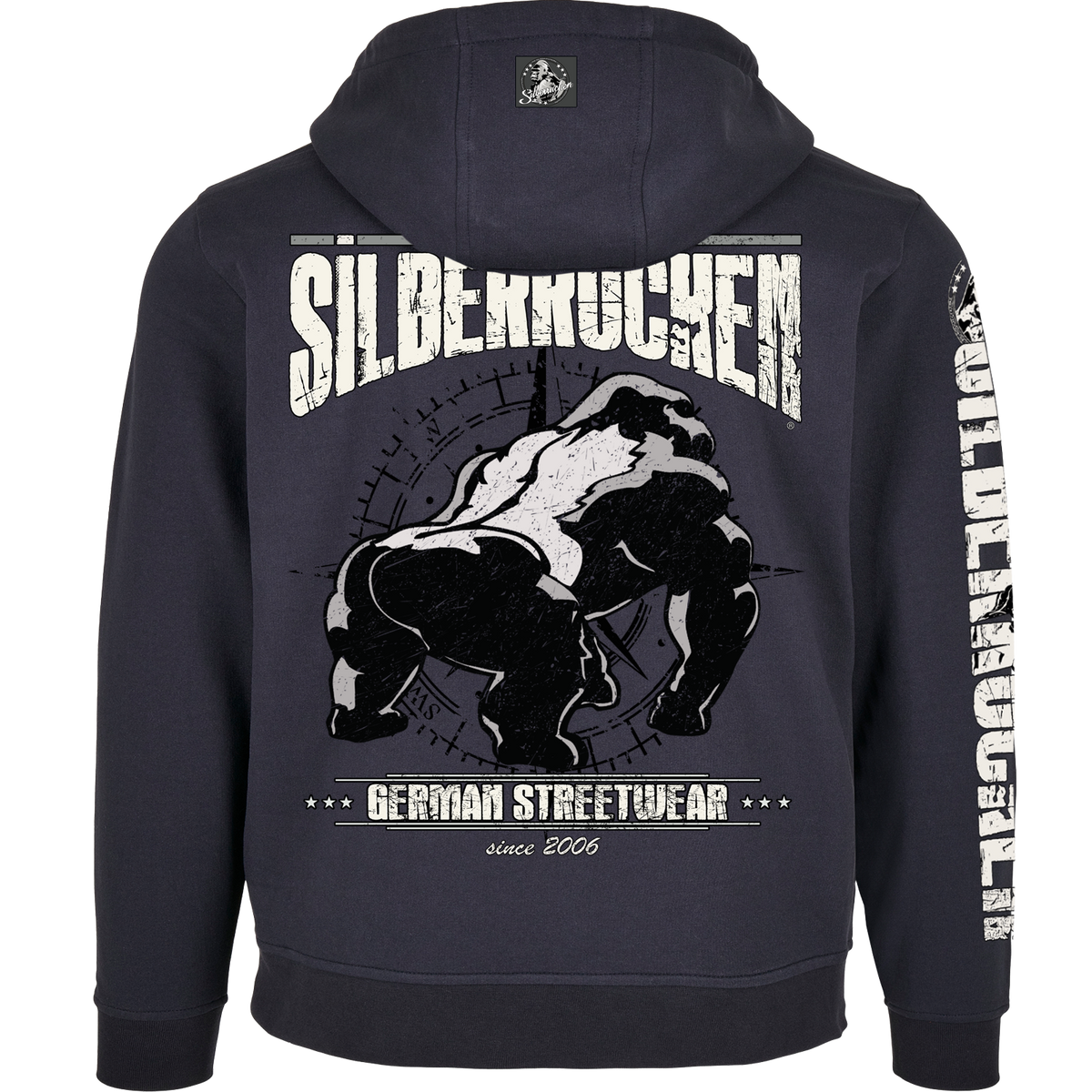 Silberrücken Hoodie SR2022W „Worldwide“