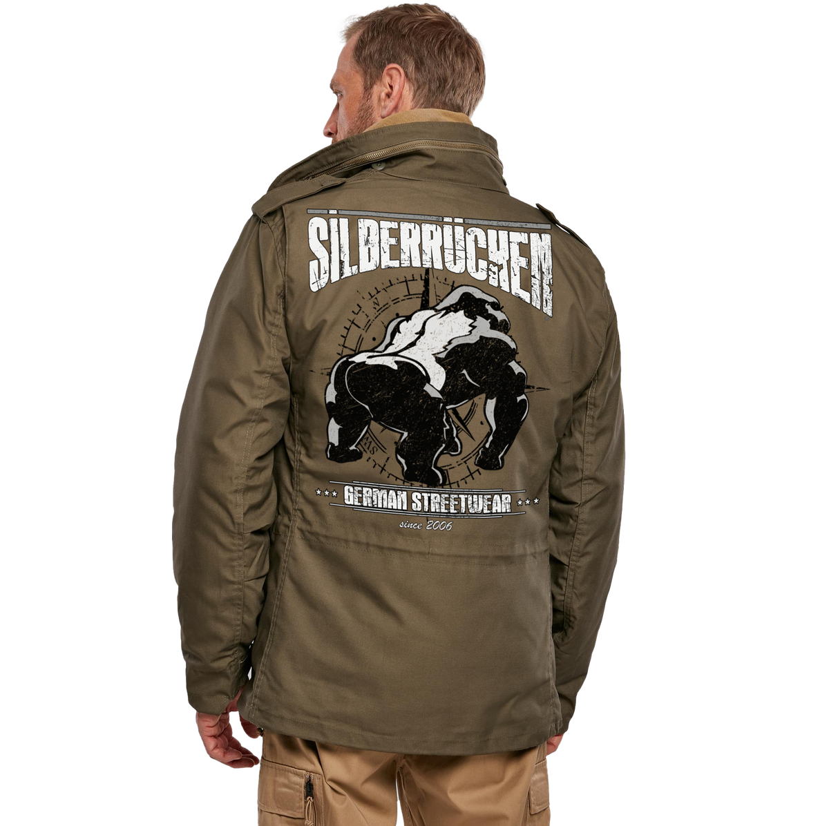 Silberrücken Parka SR2022W „Worldwide – Oliv“
