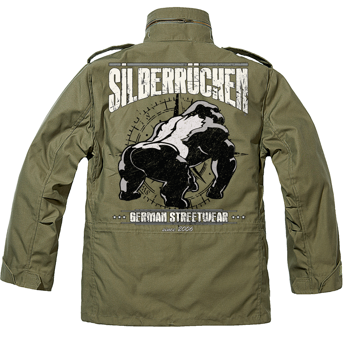 Silberrücken Parka SR2022W „Worldwide – Oliv“