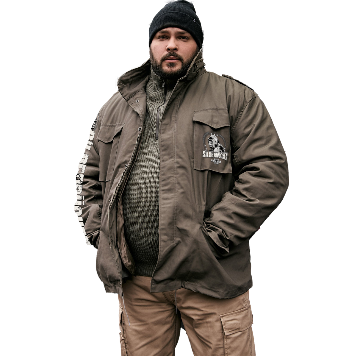 Silberrücken Parka SR2022W „Worldwide – Oliv“