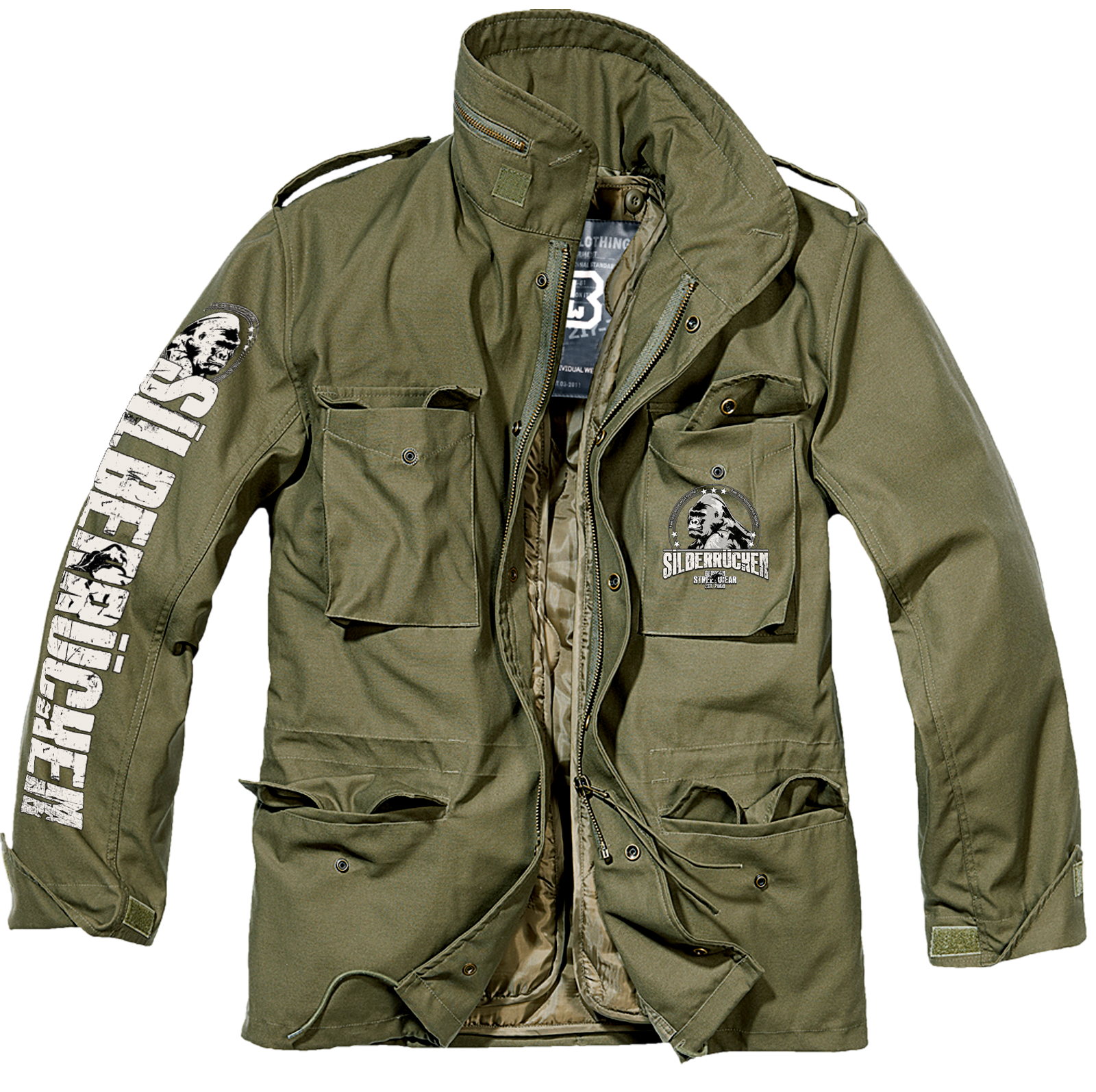 Parka ( SR2022W Silberrücken Worldwide ) Oliv