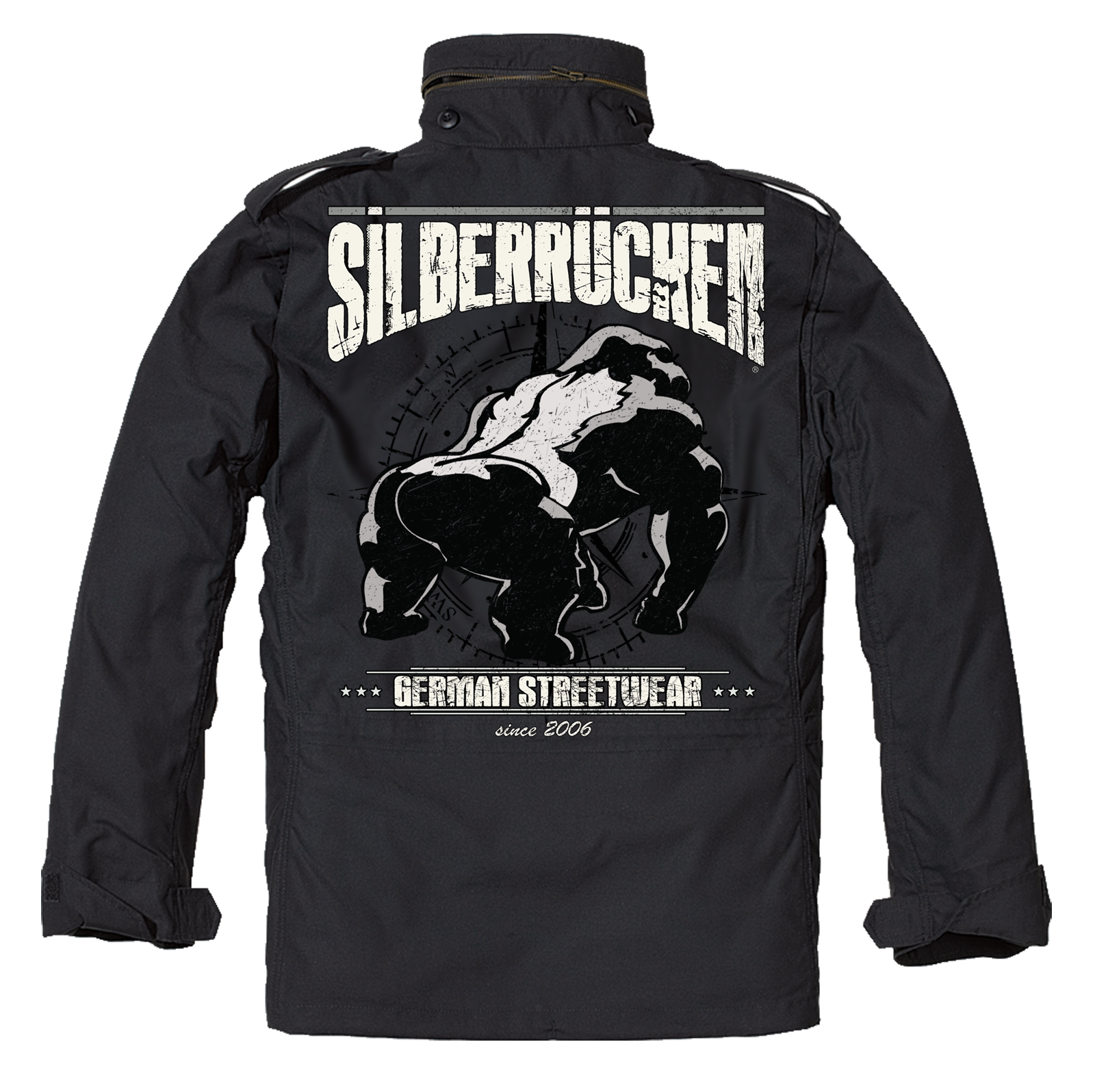 Parka ( SR2022W Silberrücken Worldwide ) Schwarz