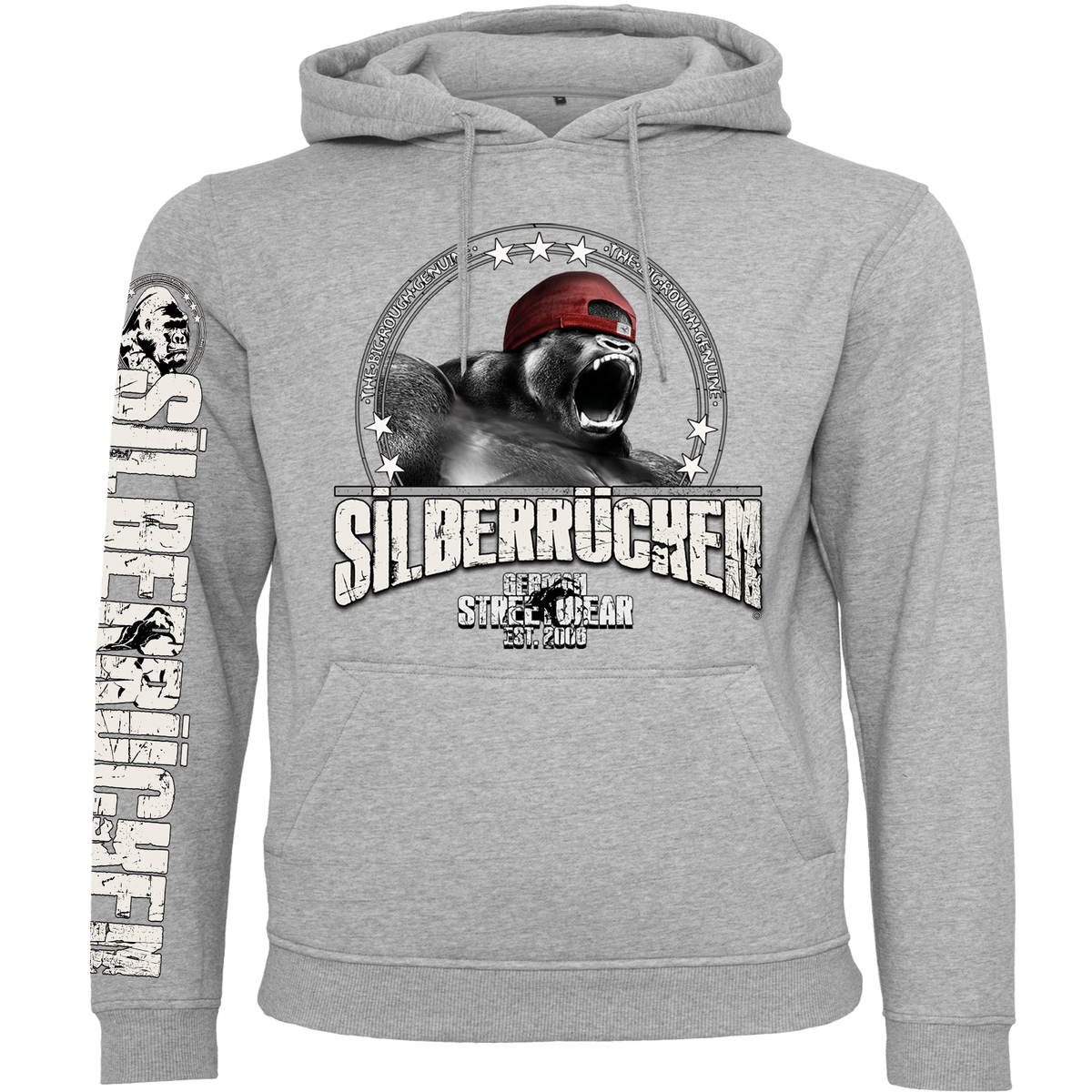 Silberrücken Herren-Hoodie SR175