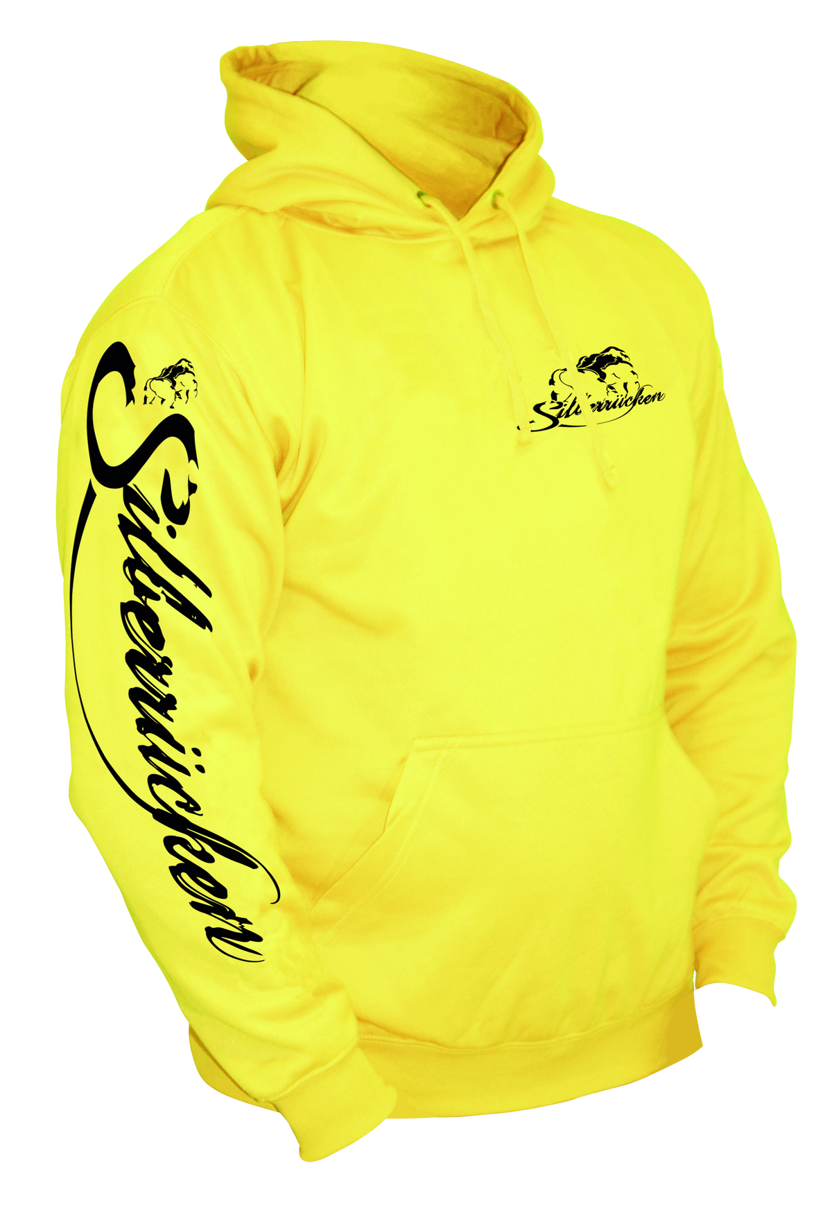 Silberrücken Neon-Hoodie SR101N „Grundmotiv“
