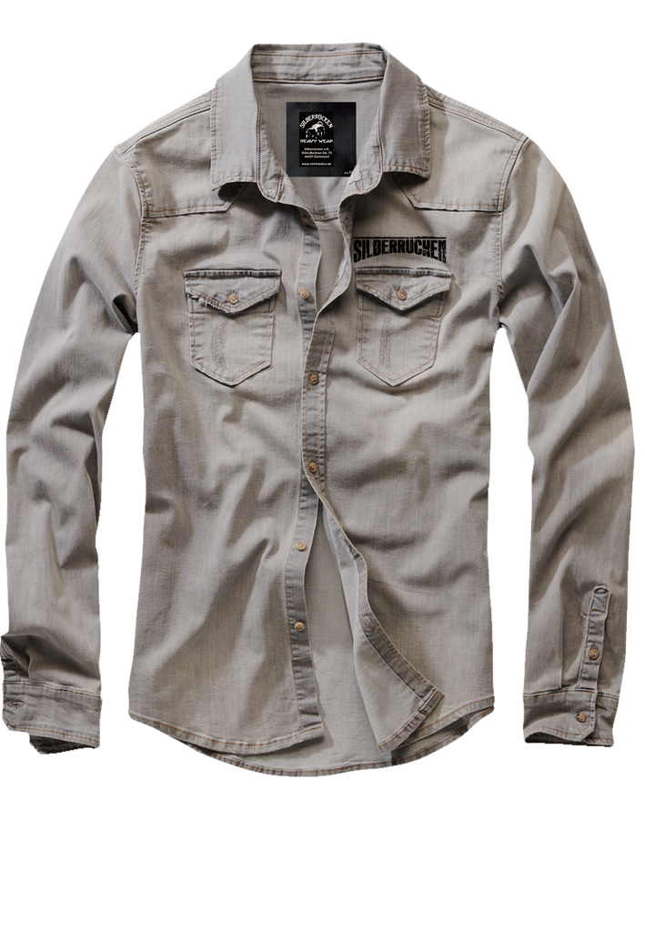 Denim Hemd ( Silberrücken SR2022F )