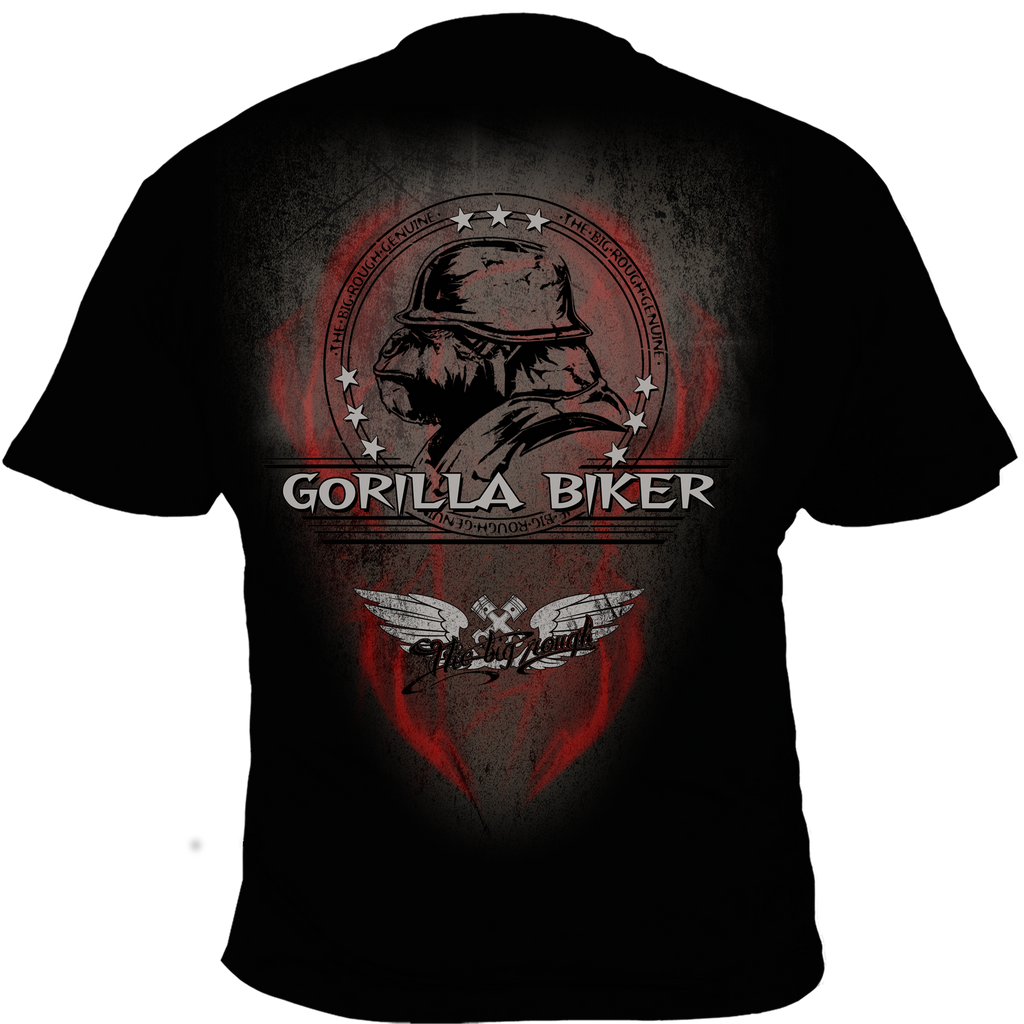 T-Shirt ( GB14N Gorilla Biker Crossed Arms )