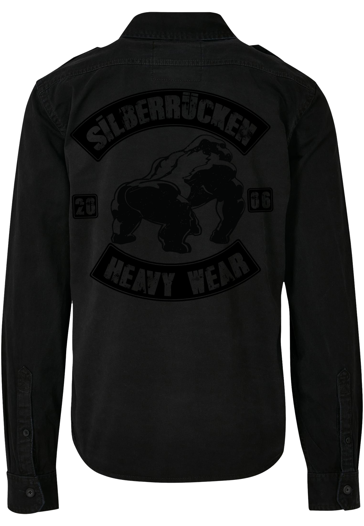 Silberrücken Vintage-Hemd SR2022F – Flock