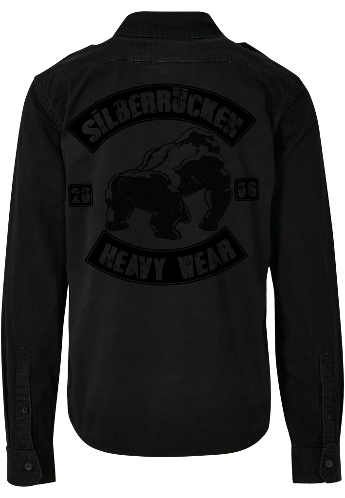 Vintage Hemd ( Silberrücken SR2022F ) Flock